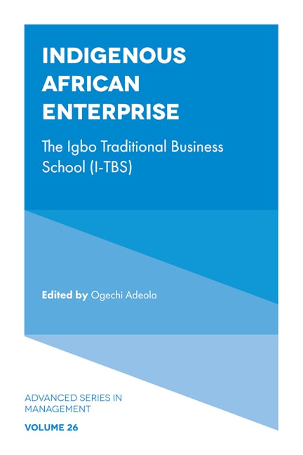 Book cover image for Indigenous African Enterprise ISBN: 9781839090349